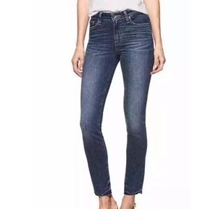 PAIGE Hoxton Ankle Peg Skinny Jeans in Riviera Wash Size 28